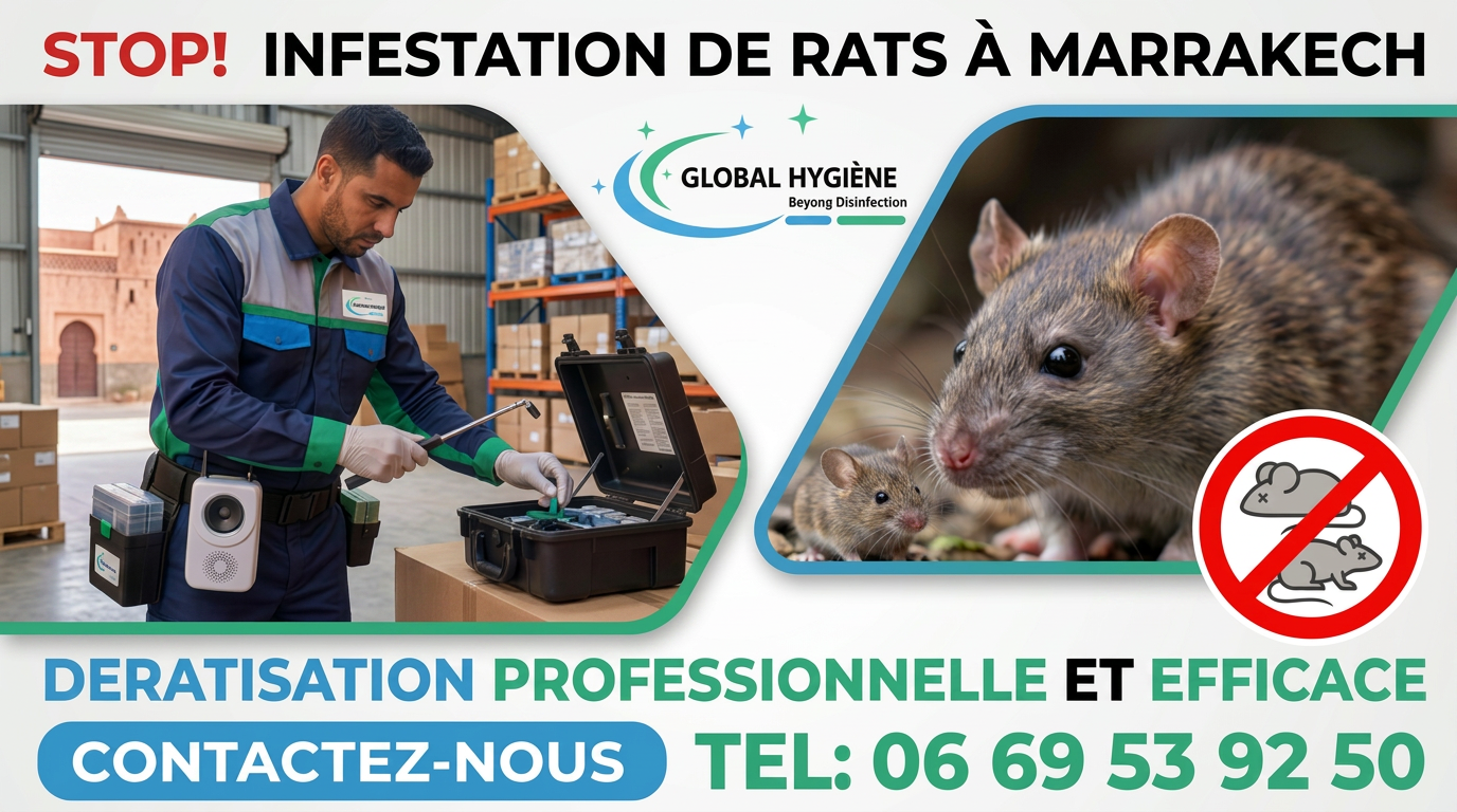 société de dératisation à Marrakech